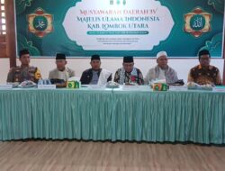 Polri Siap Bersinergi, Kapolres Lombok Utara Hadiri Musda IV MUI