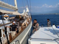 Siaga MotoGP: Kapal Polisi XXI-2015 Perketat Pengamanan Laut di Selat Lombok