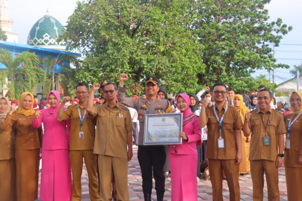 Konsisten 41 Kali Donor Darah, Ketua Bhayangkari Lombok Utara Raih Penghargaan