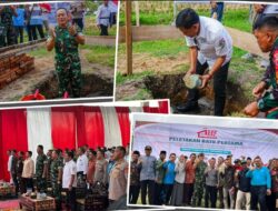 Peletakan Batu Pertama Koperasi Merah Putih di Lingsar Lombok Barat, Tandai Gerakan Nasional Penguatan Ekonomi Desa