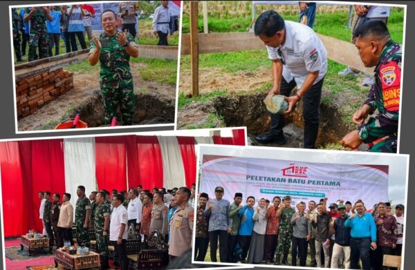 Peletakan Batu Pertama Koperasi Merah Putih di Lingsar Lombok Barat, Tandai Gerakan Nasional Penguatan Ekonomi Desa