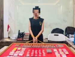 Polresta Mataram Tangkap Perempuan Asal Gerung Terkait Dugaan Pengedaran Sabu