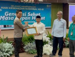 Dukung Pelayanan Kesehatan, Kapolres & Bhayangkari Lombok Utara Raih Penghargaan di Peringatan HKN ke-61