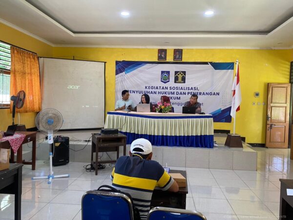 Sosialisasi posbankum di Lombok Barat