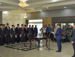 Gubernur Iqbal Lantik Hubaidi sebagai Kepala Biro Hukum Pemprov NTB