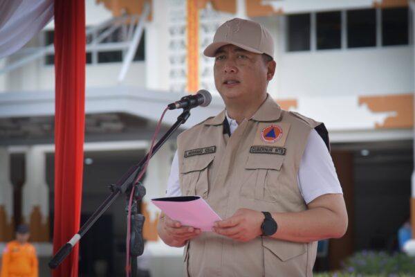 NTB Bertindak: Gubernur Pimpin Gelar Pasukan, Tegaskan Aksi Kesiapsiagaan Lintas Sektor untuk Keamanan Warga