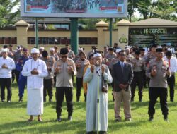 Doa Lintas Agama Polres Lombok Utara untuk Korban Bencana Aceh dan Sumatra