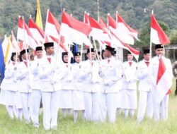 Kirab Pataka Lambang NTB: Semarak HUT ke-67 di Sembalun Menuju Lombok Utara