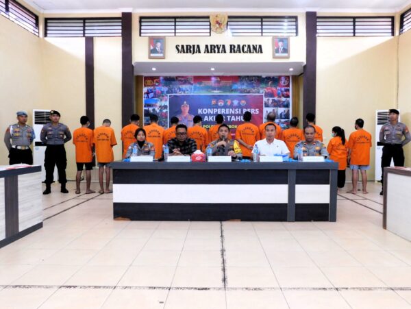 Refleksi Akhir Tahun 2025: Polres Lombok Utara Berhasil Selesaikan 82% Kasus Kriminal