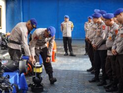 Siaga Cuaca Ekstrem: Ditpolairud Polda NTB Perkuat Pengamanan Pesisir Jelang Nataru
