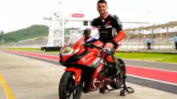 Komentator MotoGP Guido Fenneman Jajal Aspal Sirkuit Mandalika