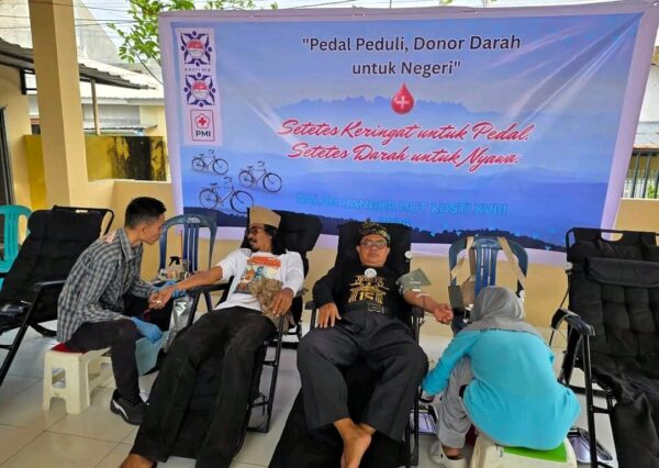 HUT ke-18 KOSTI: Onthelis Mataram Gelar Aksi Kemanusiaan Lewat Donor Darah