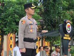 Pimpin Upacara Kesadaran Nasional, Kapolres Lombok Utara: Mantapkan Pengabdian dan Kedisiplinan