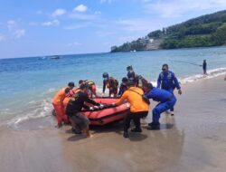 Polairud Polda NTB Evakuasi Mayat Laki-Laki Tanpa Identitas di Perairan Senggigi