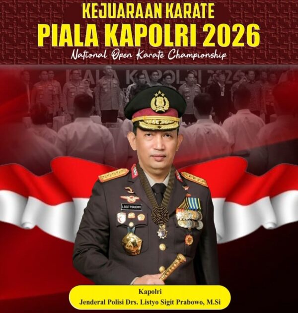 Hari Bhayangkara ke-80, Kejuaraan Karate Piala Kapolri 2026 Siap Digelar di Tangerang