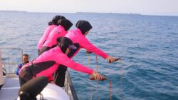 Jaga Ekosistem Gili, Bhayangkari NTB dan Lotara Nutrisi Laut Dengan Eco-Enzyme dari Sampah Organik