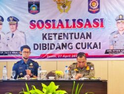 Gempur Rokok Ilegal, Satpol PP Loteng dan Bea Cukai Mataram Edukasi Warga di Kuta Mandalika