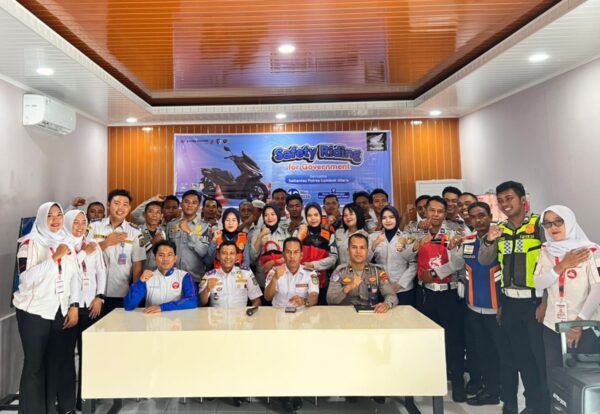 Tekan Fatalitas Kecelakaan, Satlantas Polres Lotara Gandeng Dishub dan Astra Edukasi Safety Riding