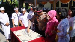 Wujud Nyata Toleransi, Kapolres Lombok Utara Resmikan Bale Gong Pura Amertha Giri Rinjani: Polri Adalah Rumah Keberagaman