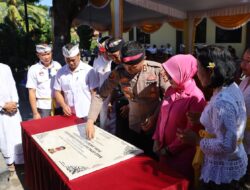 Wujud Nyata Toleransi, Kapolres Lombok Utara Resmikan Bale Gong Pura Amertha Giri Rinjani: Polri Adalah Rumah Keberagaman