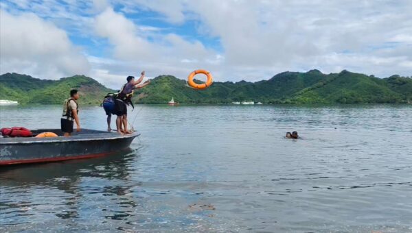 Ditpolairud Polda NTB Gembleng Personel di Pantai Cemara, Siap Hadapi Darurat Laut