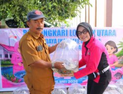 Gerakan Pangan Mandiri: DKP NTB Serahkan 6.000 Benih Ikan ke Bhayangkari Lombok Utara
