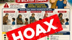 Geger Flyer Penculikan Anak di Medsos, Pemprov NTB Pastikan Hoaks dan Minta Warga Tak Main Hakim Sendiri