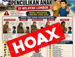 Geger Flyer Penculikan Anak di Medsos, Pemprov NTB Pastikan Hoaks dan Minta Warga Tak Main Hakim Sendiri