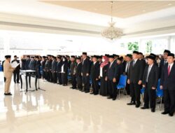 Lantik 87 Pj Kades, Bupati Lombok Timur Haerul Warisin: Purna Tugas Bukan Akhir dari Pengabdian