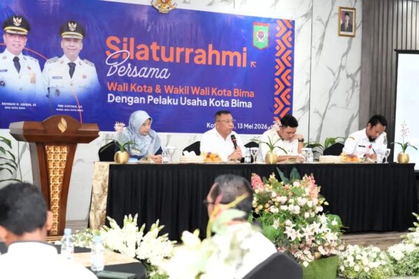 Dana Pusat Dipangkas Signifikan, Wali Kota Bima 'Aji Man' Kumpulkan Pelaku Usaha Demi Selamatkan PAD