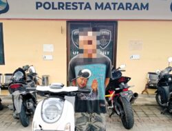 Curanmor di Mataram, Pura-pura Jadi Tetangga Baik, Pria di Dayan Peken Nekat Curi Motor Warga: Berakhir di Tangan Polisi