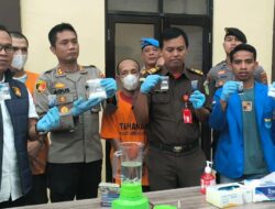 Polres Lombok Utara Musnahkan Ratusan Gram Sabu dan Ungkap Tren Kasus 2026