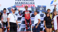 Kembali Naik Podium di MRS 2026, Pembalap Muda Lombok Barat Gibran Makin Mantap Menuju Tingkat Asia