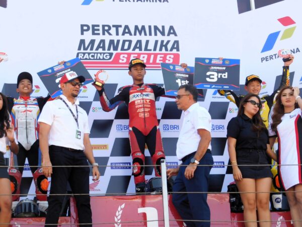 Kembali Naik Podium di MRS 2026, Pembalap Muda Lombok Barat Gibran Makin Mantap Menuju Tingkat Asia