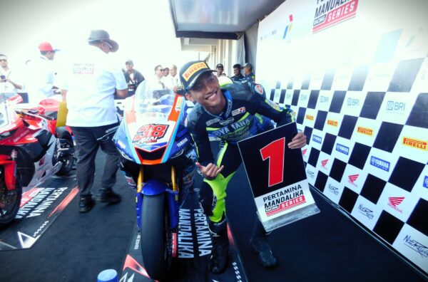 Pecah Telur di Kelas 600cc Mandalika Racing Series, "Sasak Boy" Arai Agaska Ungkap Kunci Kemenangan
