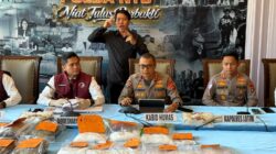 Ungkap 61 Kasus Narkoba Dalam Sebulan, Polda NTB Sita 8,3 Kg Sabu dan 11 Kg Ganja