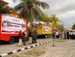 Tanggap Bencana Gempa NTT, Pemprov NTB Terjunkan 79 Personel, Puluhan Alat Berat, dan Bantuan Logistik Masif