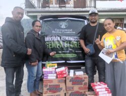 Pemdes Belang Turi Gandeng LSM Bantu Korban Gempa Manggarai