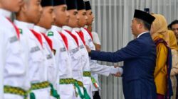 Kukuhkan 28 Anggota Paskibraka NTB 2026, Gubernur Miq Iqbal: Tampilkan Formasi Khas Lumbung Sasak