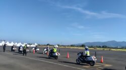 Aksi Tangguh Polwan Polda NTB Taklukkan Moge, Bersiap Amankan Pengawalan MotoGP Mandalika 2026