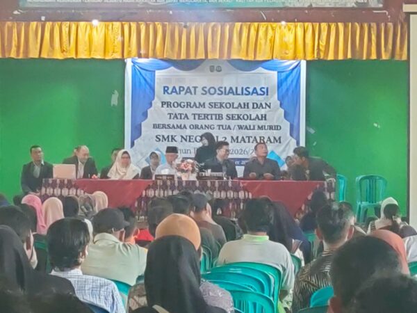 SMKN 2 Mataram Gelar Sosialisasi Program dan Tata Tertib Sekolah, Tekankan Sinergi Wali Murid dan Penguatan Pendidikan Kejuruan