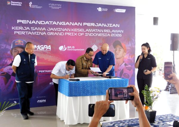 Ribuan Pekerja dan Volunteer MotoGP Mandalika 2024 Di-cover BPJS Ketenagakerjaan