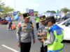 Arus Lalu Lintas Mulai Padat, Wakapolda NTB Pantau Langsung Pengamanan di Bundaran BIL